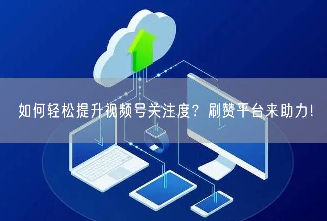 如何轻松提升视频号关注度？刷赞平台来助力！